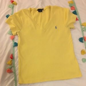 Yellow Ralph Lauren Top
